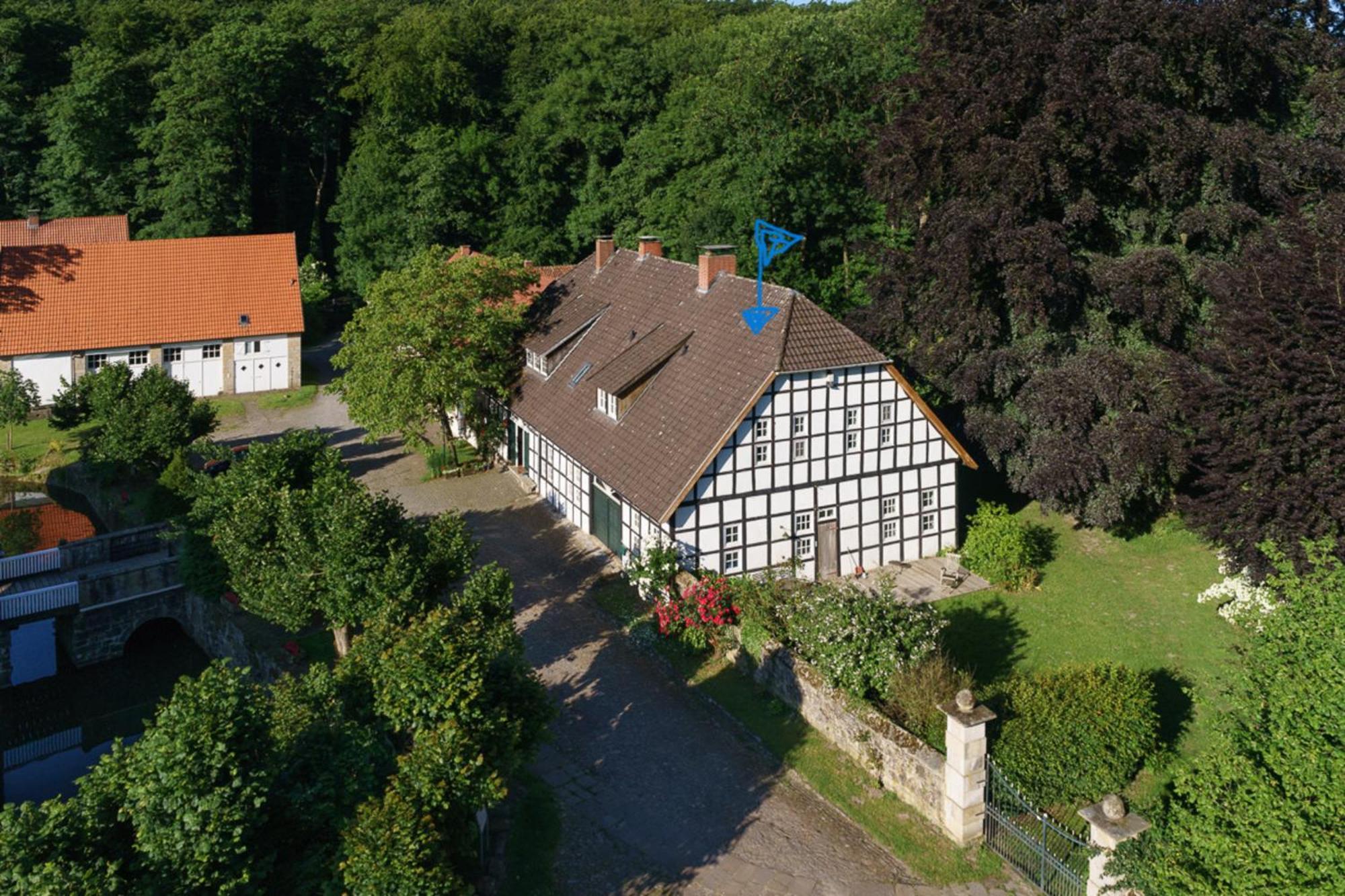 Ferienhaus Am Wasserschloss Haus Marck Tecklenburg Dış mekan fotoğraf